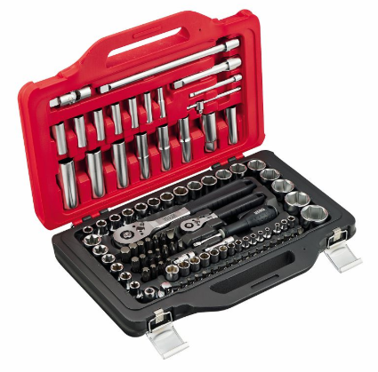 Usag 601 1/4-1/2 JS100 Assortimento con bussole esagonali ed inserti per avvitatura (100 pz)