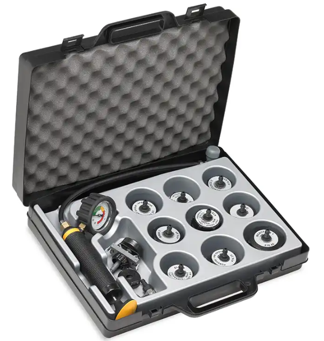 Zeca 415 Test Prova radiatori per autovetture completo di tappi