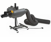 Zeca 673 JUMBOZECA Aspiratore 220V portatile per autofficine per scarico auto furgoni e moto