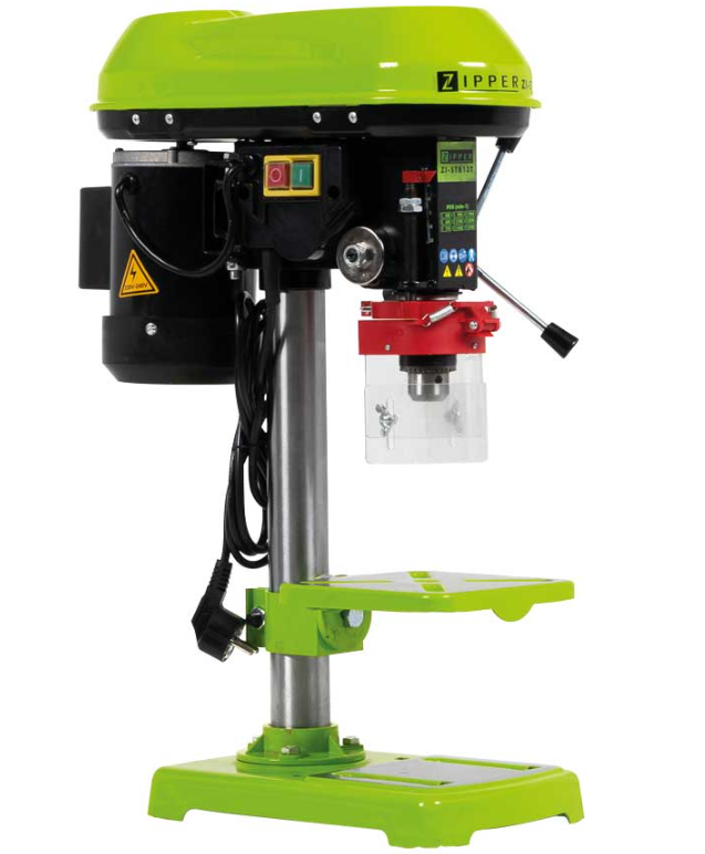 Zipper ZI-STB13T Trapano da banco 400W - 220V , 9 velocità