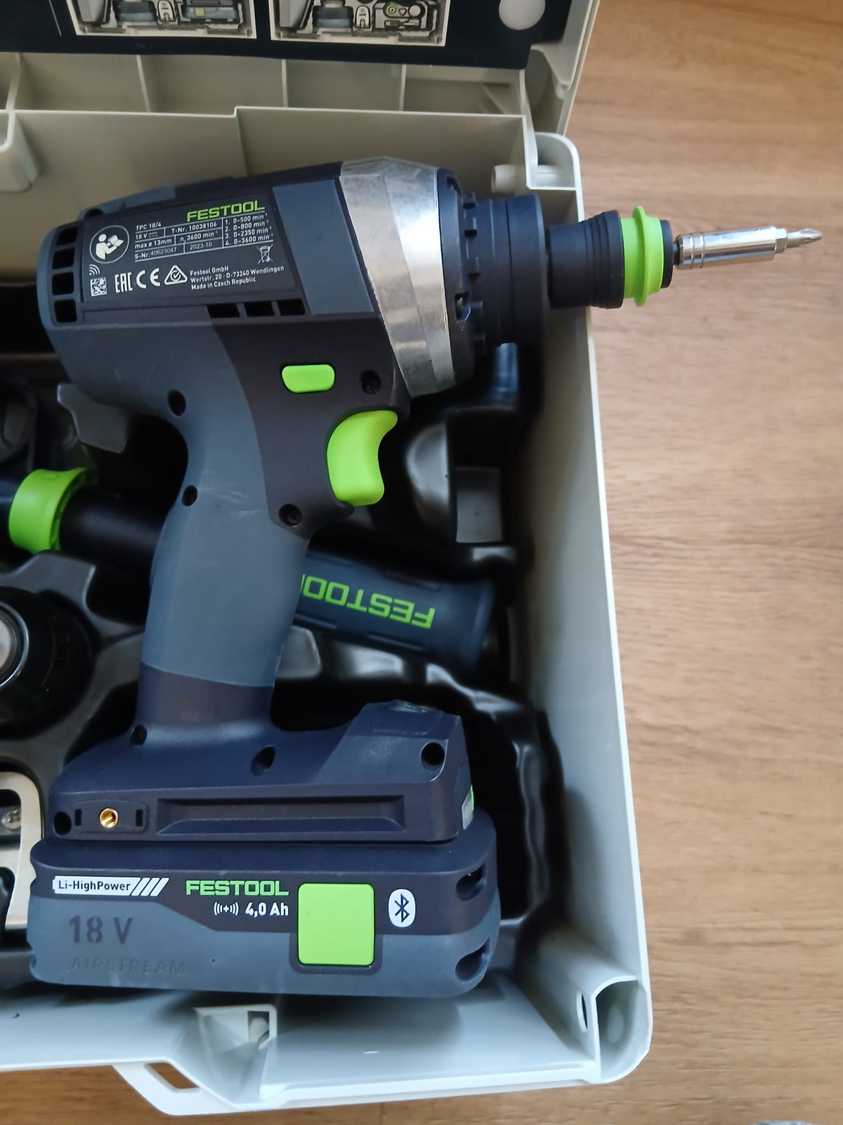 Festool TPC 18/4 5,0/4,0 I-Plus - 577651- Trapano avvitatore con percussione , da esposizione