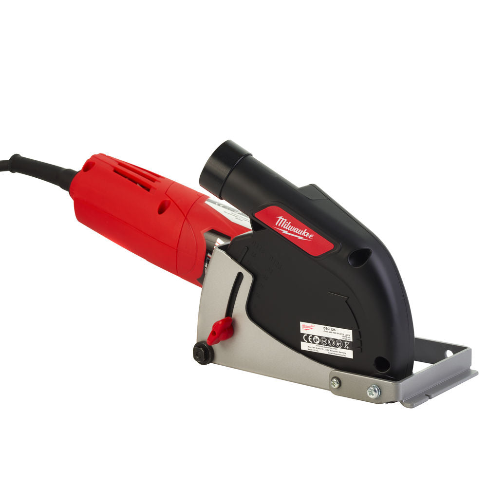 Milwaukee AGV 12 X DEC-SET - Smerigliatrice con cuffia di aspirazione per taglio
