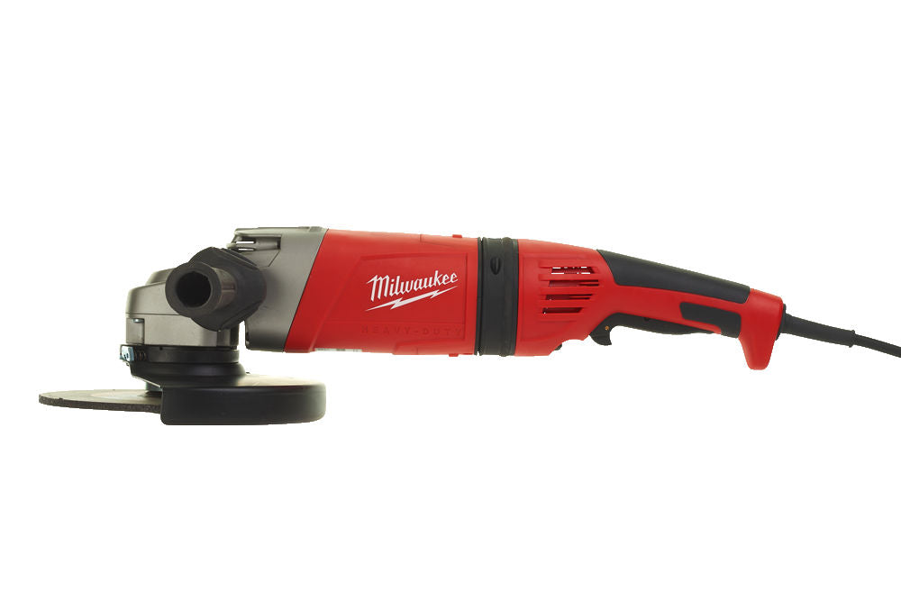 Milwaukee AGVM 26-230 GEX DMS - Smerigliatrice 2600W con AVS e protezione al contraccolpo, 230MM