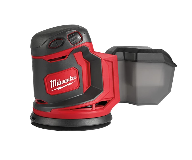 Milwaukee M18 BOS125-0 - Levigatrice orbitale a batteria 18V, 25 MM solo corpo macchina