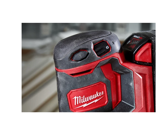 Milwaukee M18 BOS125-0 - Levigatrice orbitale a batteria 18V, 25 MM solo corpo macchina