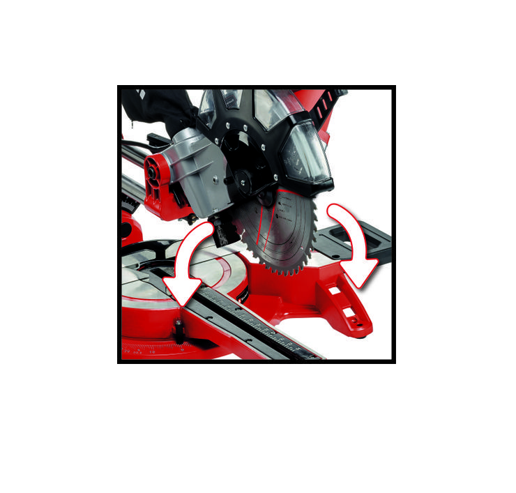 Einhell TC-SM 2534/1 Dual - Troncatrice radiale scorrevole D.250