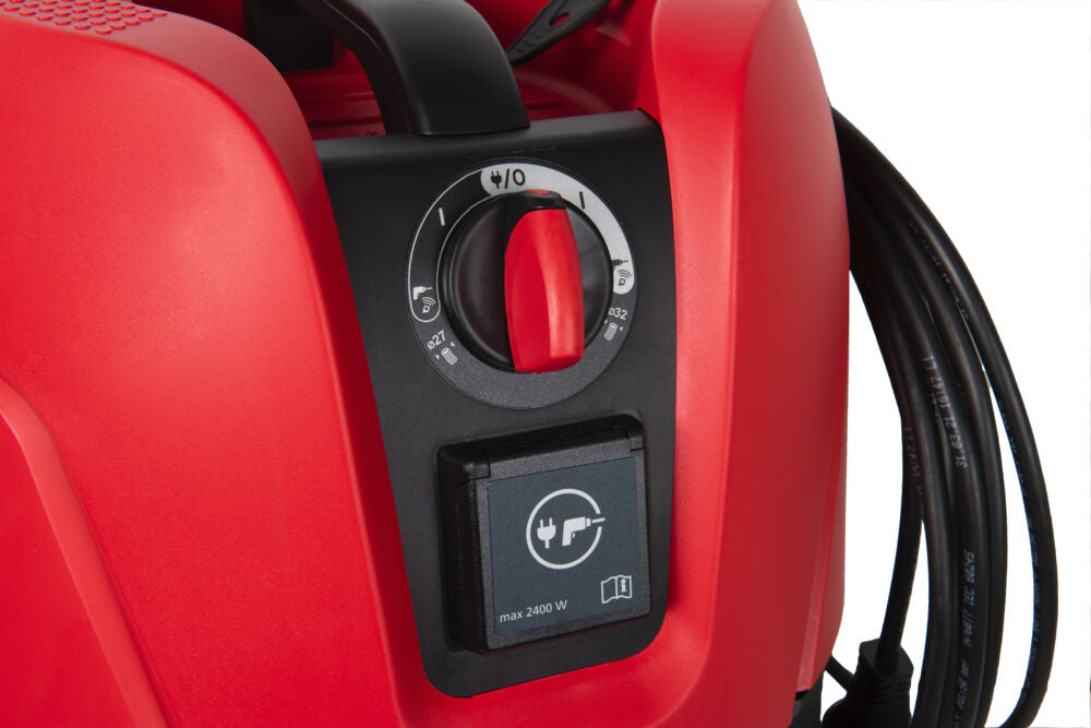 Milwaukee A 2-250EM - Aspiratore 25 litri con pulizia filtro semiautomatica classe M 