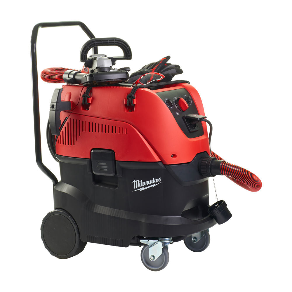 Milwaukee AS 42 MAC - Aspiratore solidi/liquidi 42L classe M con scuotifiltro automatico