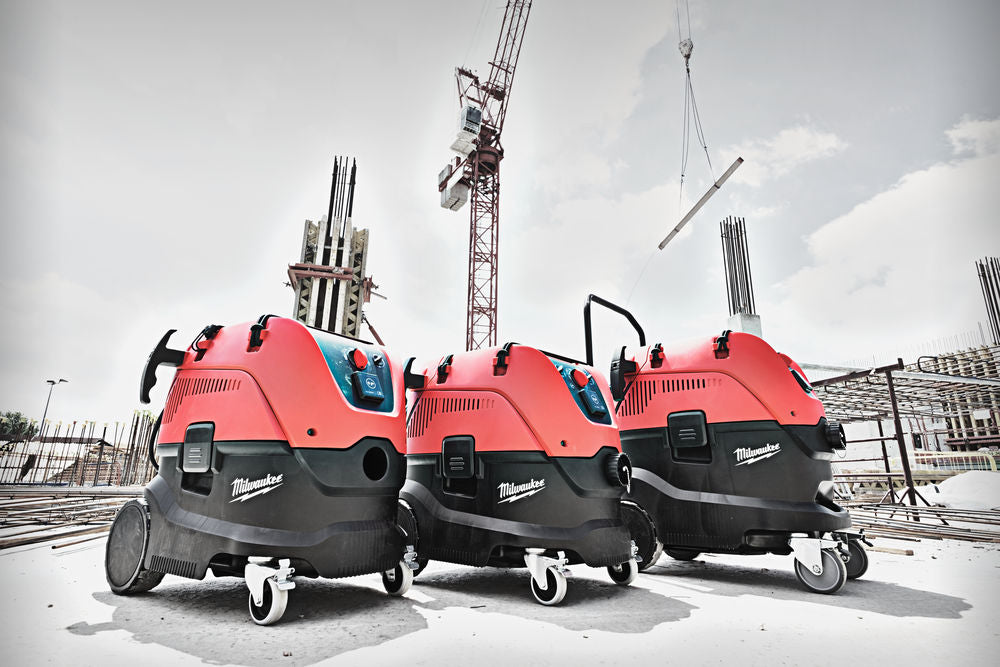 Milwaukee AS 42 MAC - Aspiratore solidi/liquidi 42L classe M con scuotifiltro automatico