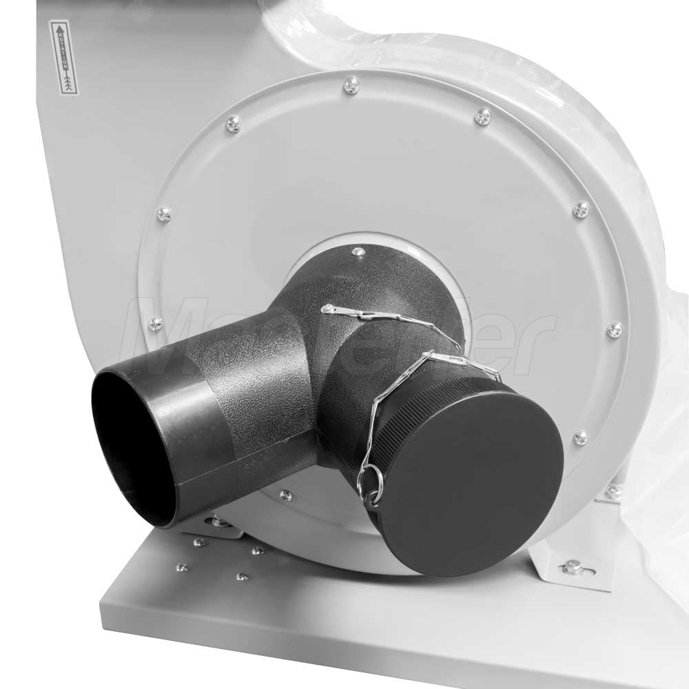 Holzmann ABS 2480 - Aspiratrucioli aspiratore per legno bocchette di aspirazione