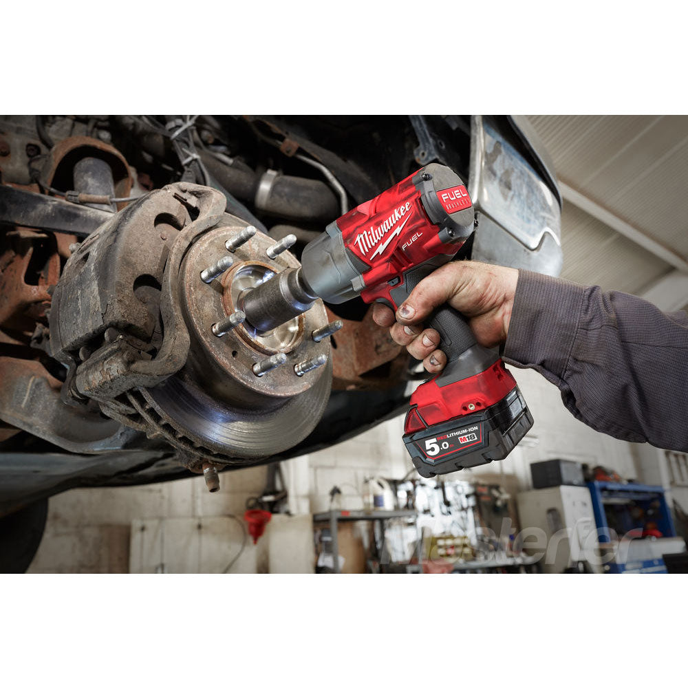 Milwaukee M18 FHIWF12-502X avvitatore ad impulsi m18 utilizzo con pneumatici