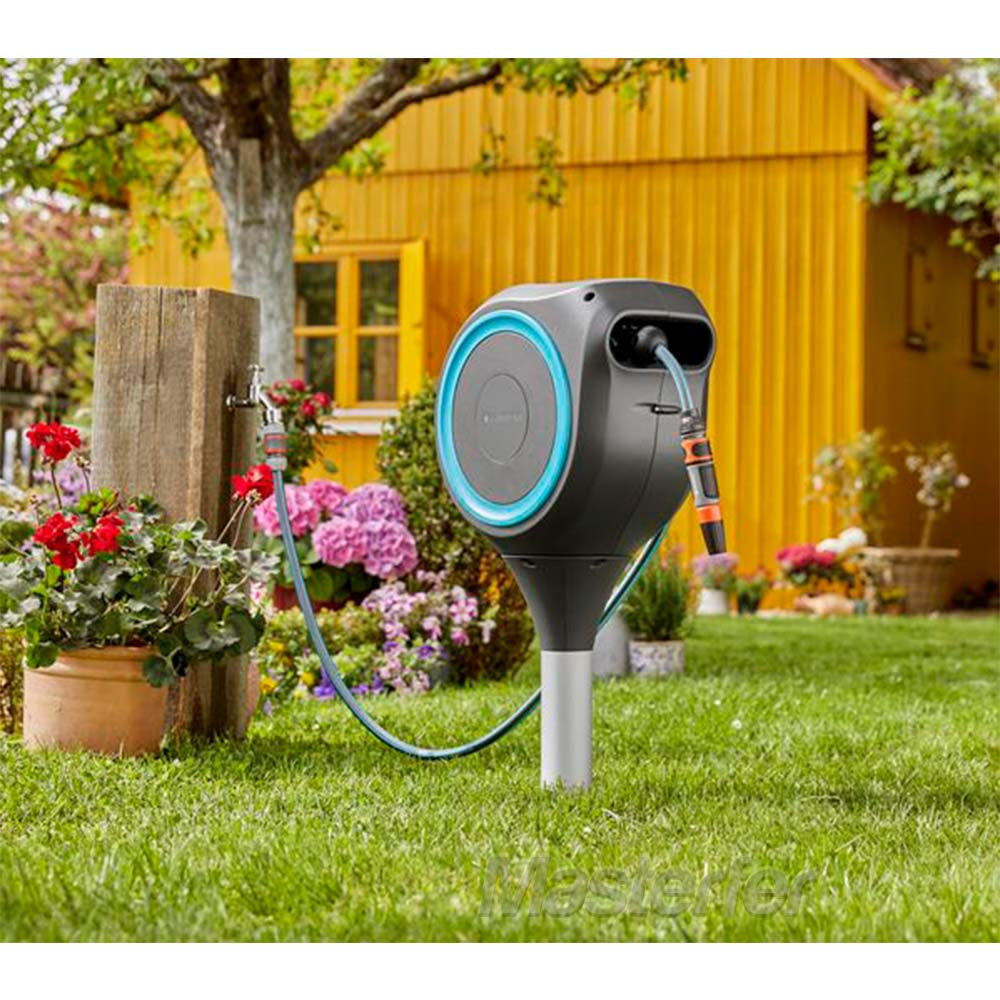 Gardena Rollup S - Avvolgitubo da giardino, 15 metri in giardino