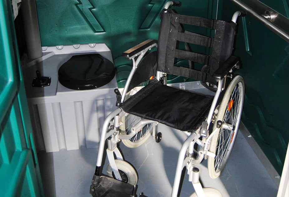 Rototec BDWR500VV - Bagno mobile WC chimico per disabili a ricircolo