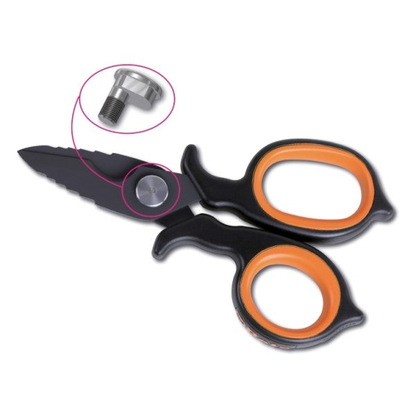 Forbici per elettricisti BETA 1128BAX in acciaio inox