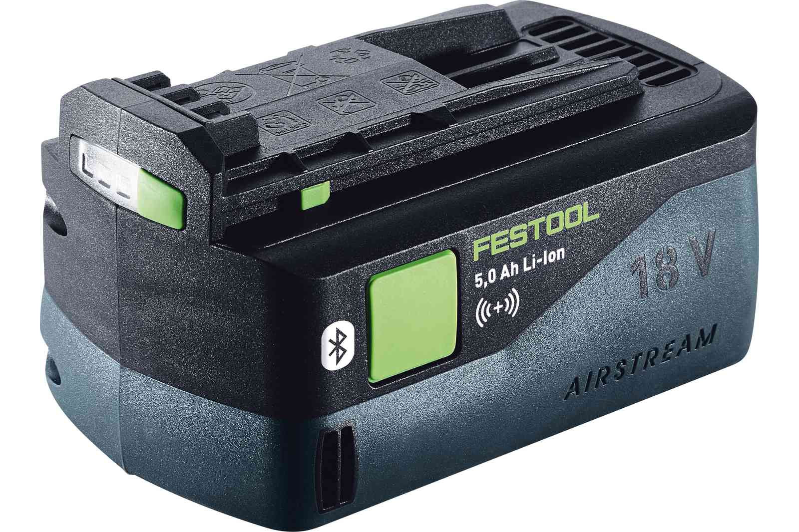 Festool BP 18 Li 5,0 ASI - Batteria Li-ion 5Ah con funzionalità Bluetooth