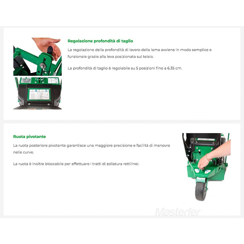 Billy Goat SC181H caratteristiche tecniche tagliazolle