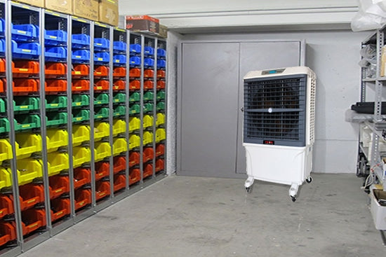 Briotron 8000 - Raffrescatore evaporativo portatile per medi ambienti fino a 100 m²