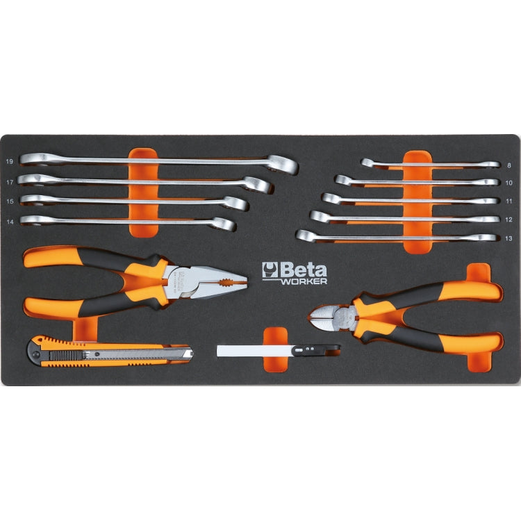 Beta BW 2200E/21 - Cassettiera portatile con assortimento di 159 utensili