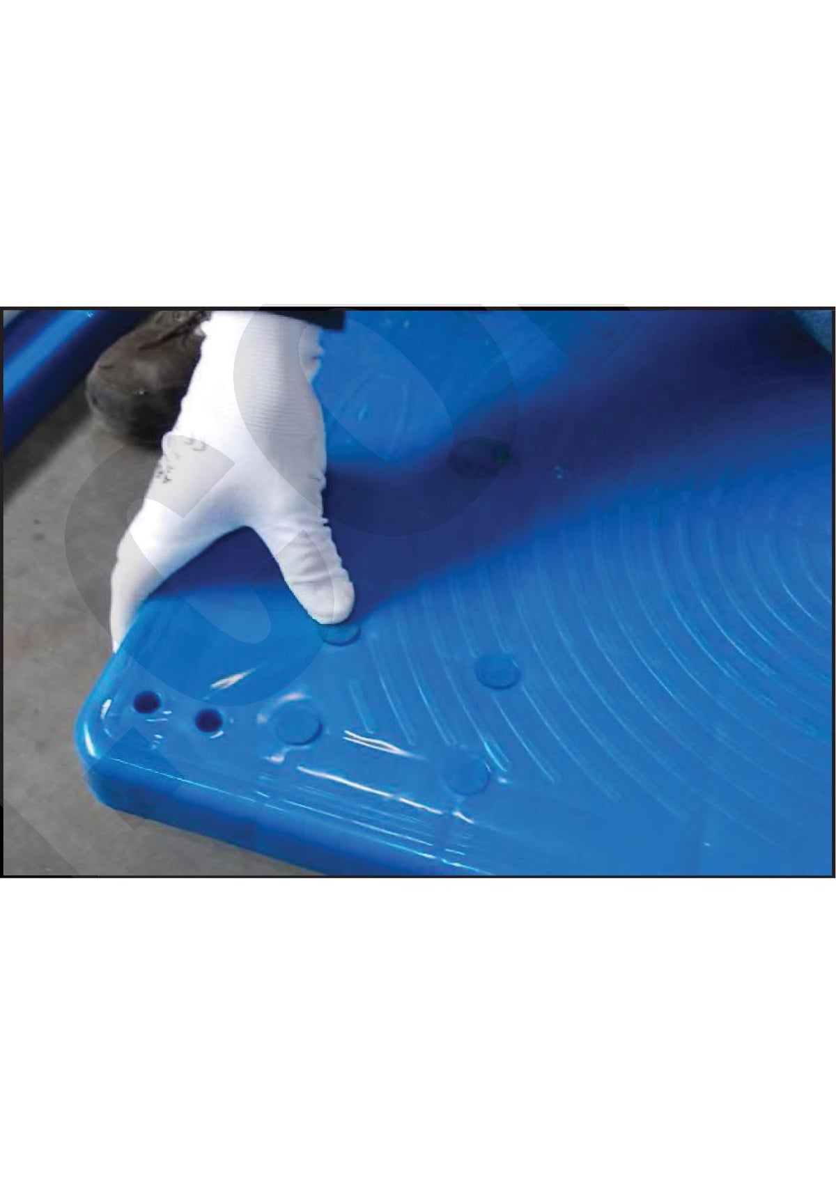 Fervi C150 - Carrello con piattaforma in pvc