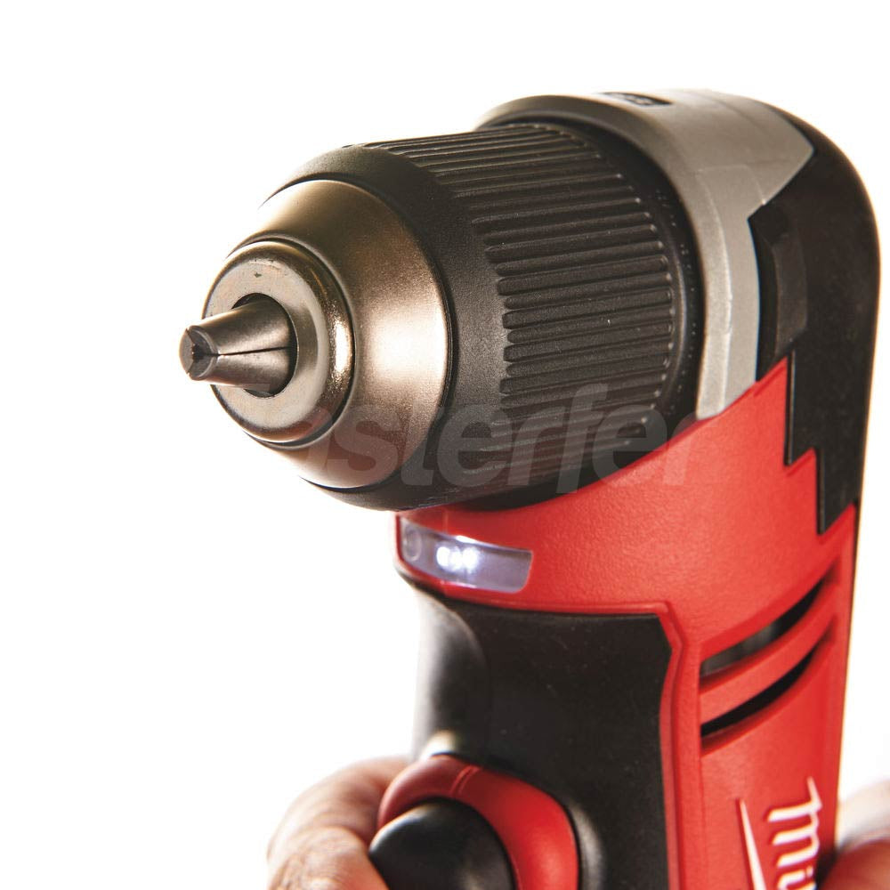 Milwaukee C18 RAD-0 - Avvitatore ad angolo a batteria M18, solo corpo macchina MANDRINO VISTA ANTERIORE