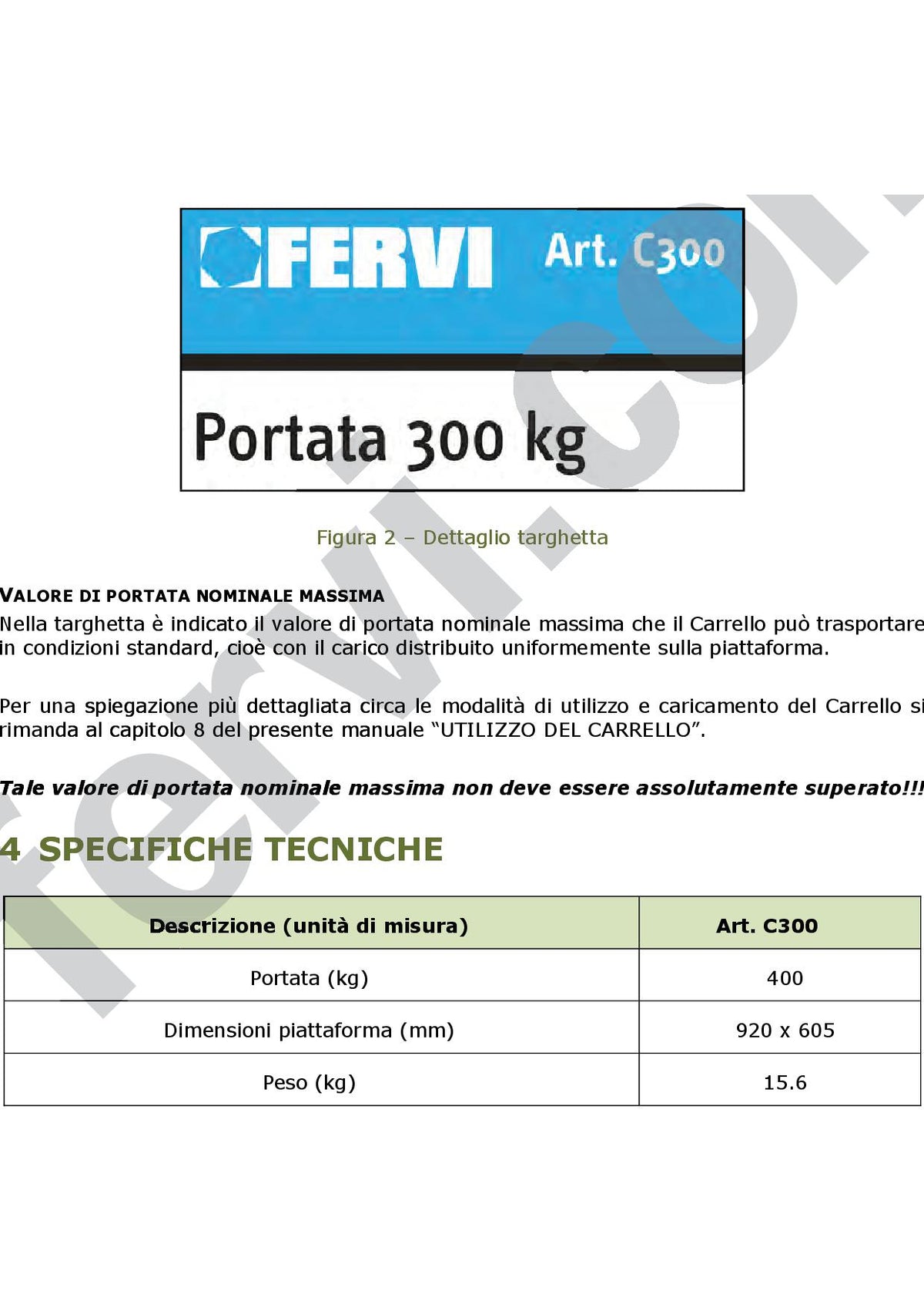 Fervi C300