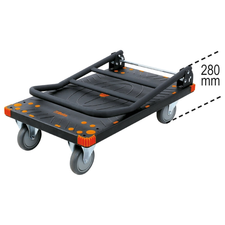 Beta C48P - carrello pieghevole con pianale antiscivolo