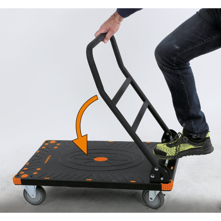Beta C48P - carrello pieghevole con pianale antiscivolo