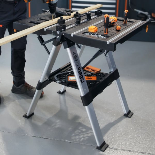 Beta C56BLP - Banco da lavoro pieghevole multiuso