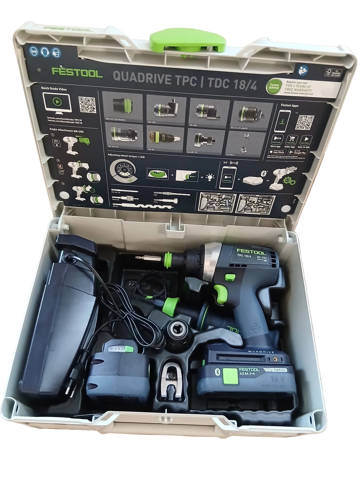Festool TPC 18/4 5,0/4,0 I-Plus - 577651- Trapano avvitatore con percussione , da esposizione