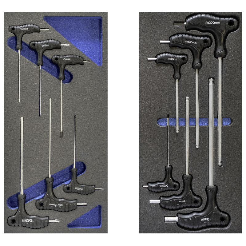 Fervi C960/CC01 - Carrello completo di utensili