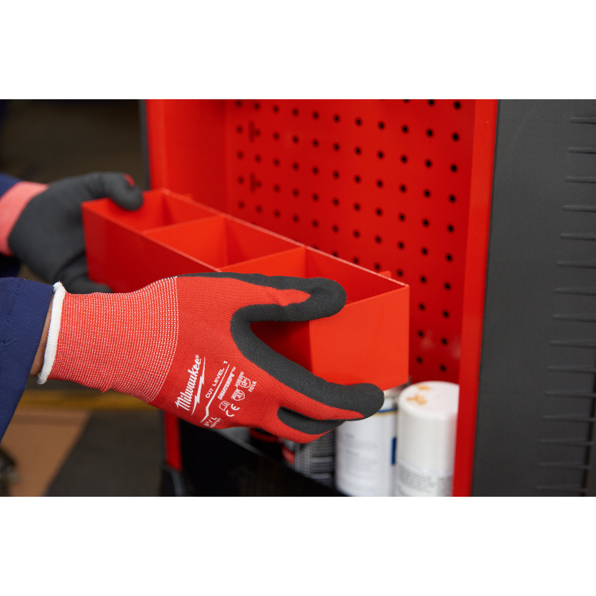 Milwaukee CP7-AUTO - Carrello portautensili porta attrezzi - Assortimento automotive 190 pezzi