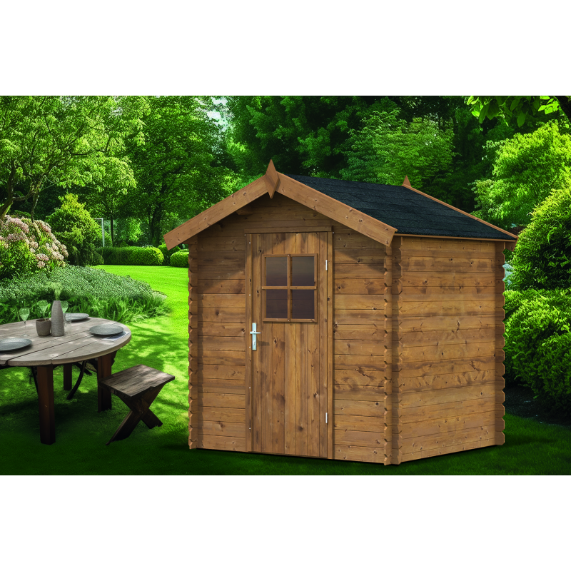 Losa Legnami Clara - Casetta da giardino in Legno impregrato 206X176 cm 