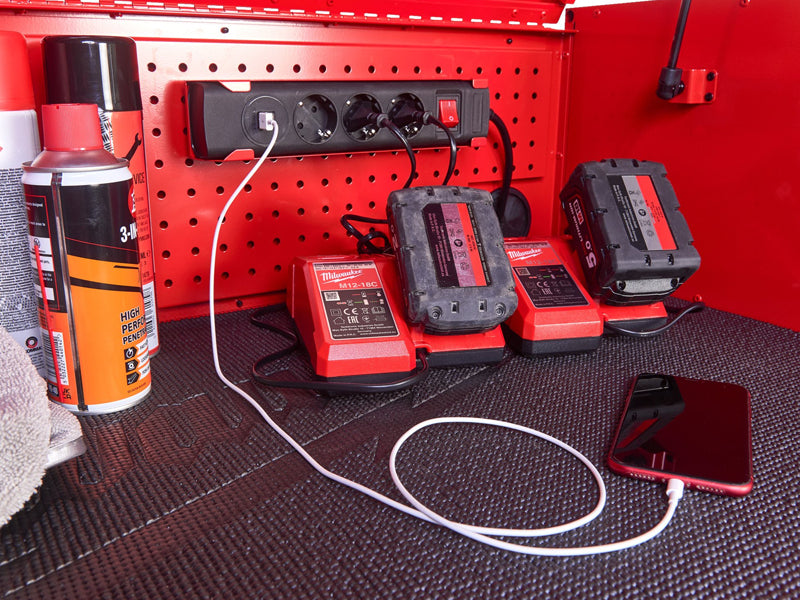 Milwaukee STC46-1 - Cassettiera a 6 cassetti per carrello da 116CM