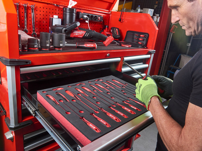 Milwaukee STC46-1 - Cassettiera a 6 cassetti per carrello da 116CM