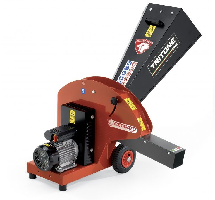 Ceccato TRI230 biotrituratore elettrico 220V Tritone one electric , per rami max Ø 40 mm