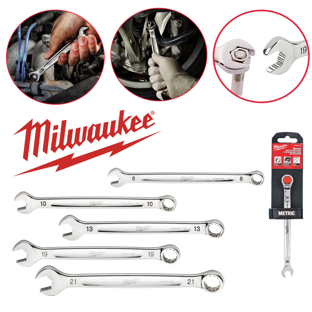 Milwaukee MAX BITE - Chiave combinata - MISURA A SCELTA