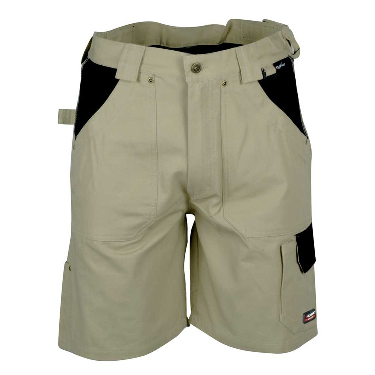 Pantaloni corti da lavoro Cofra SARAGOSSA - Beige/Nero - Bermuda V057-0-00