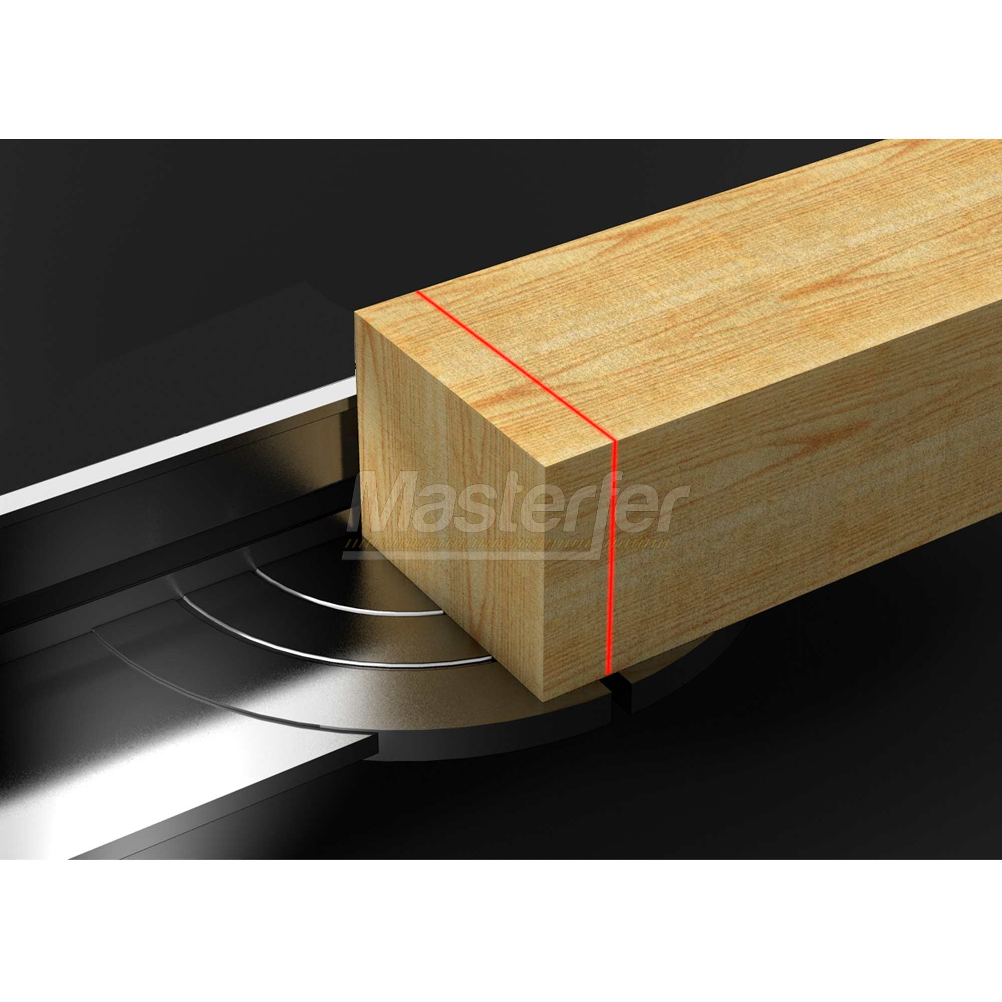 Compa Silver green 250 - Troncatrice legno con disco da Ø250mm indicatore laser 