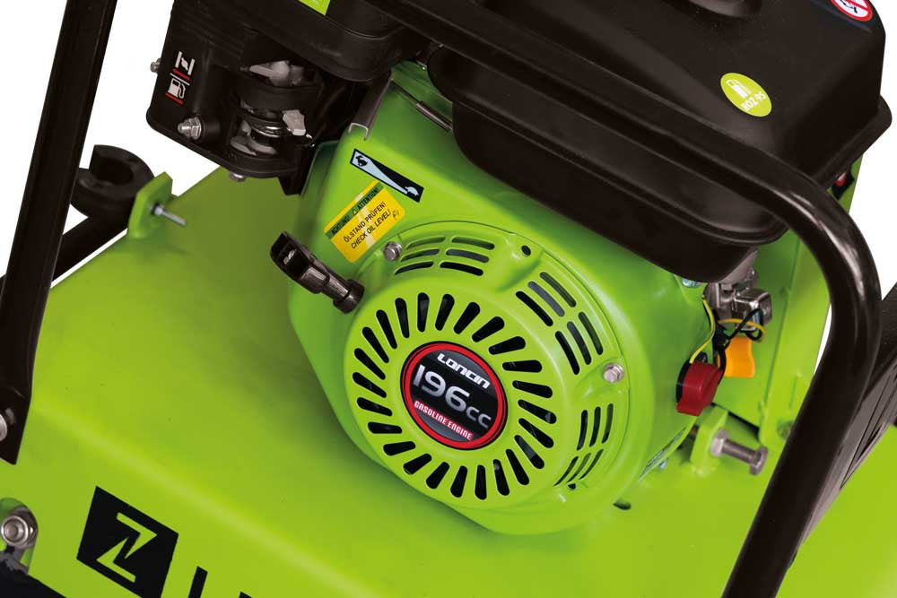 Piastra vibrante compattatrice Zipper ZI-RPE120GYN vista motore