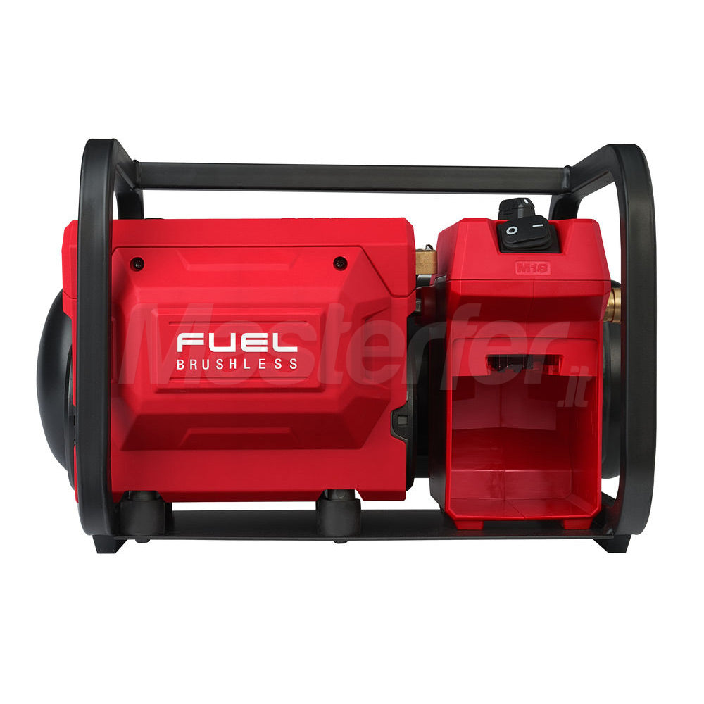 Milwaukee M18 FAC-0 Compressore a batteria Fuel vista vano batteria