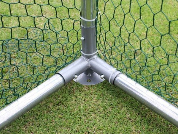 Zipper ZI-CR362 - Gabbia per polli da esterno in acciaio zincato 