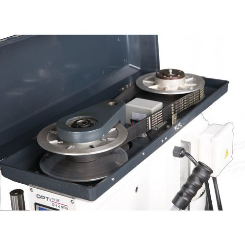 Optimum DH 24BV - Trapano da banco con cambio meccanico e variazione continua