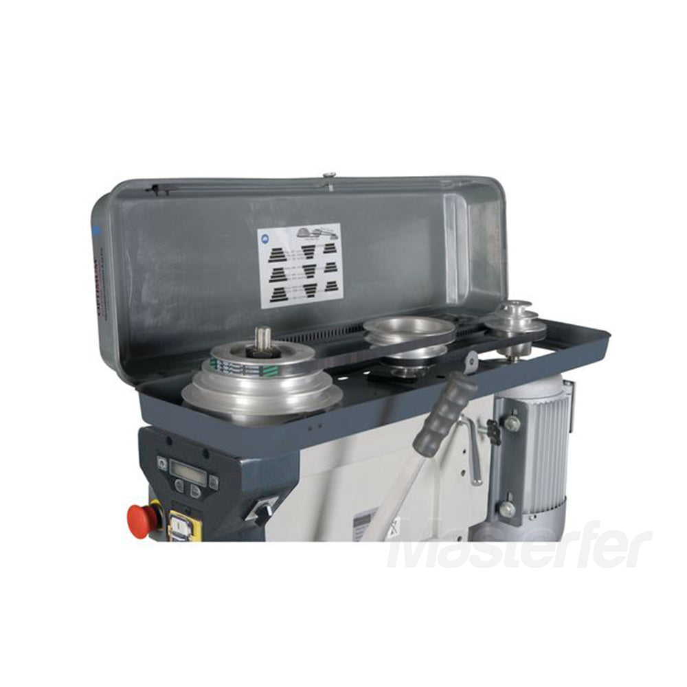 Optimum D23Pro - 230V - Trapano a colonna con trasmissione a cinghia vano motore