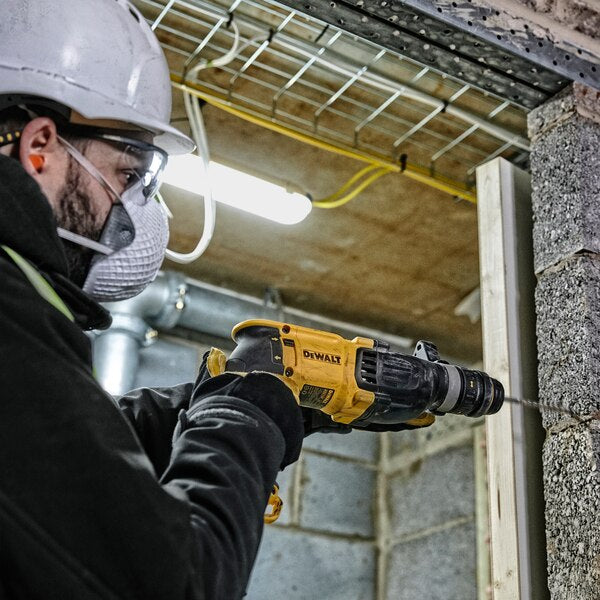 Dewalt D25134K-QS - Tassellatore elettrico SDS-Plus con doppio mandrino, 2,8 J 
