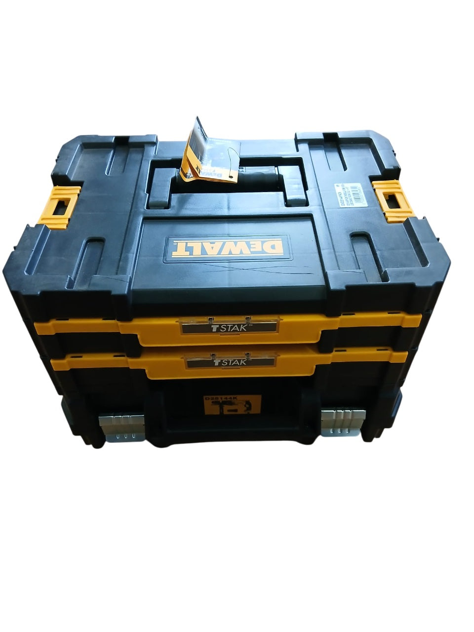 Dewalt D25144K PACK QS Tassellatore SDS-Plus 3 modalità 3.0J 900W - Doppio mandrino attacco rapido,220V