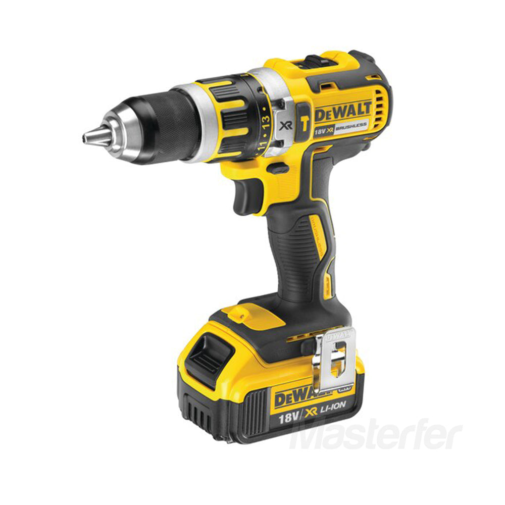 Dewalt DCD795M2 - Avvitatore a batteria 18V con percussione, 2 x 4Ah