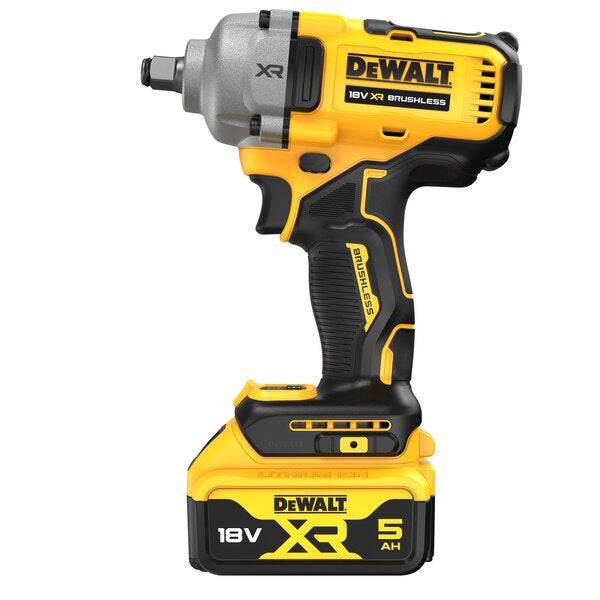 Dewalt DCF891P2T-QW - Avvitatore a impulsi da 1/2" a batteria 18V - 1084Nm - 2 x 5 Ah in valigetta