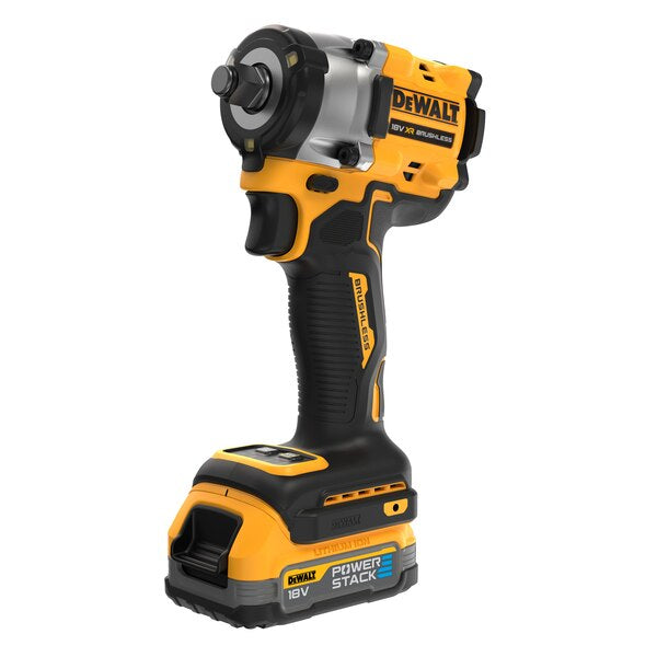 Dewalt DCF921E2T-QW - Avvitatore a impulsi a batteria 18V powerstack 1/2" - 610 Nm