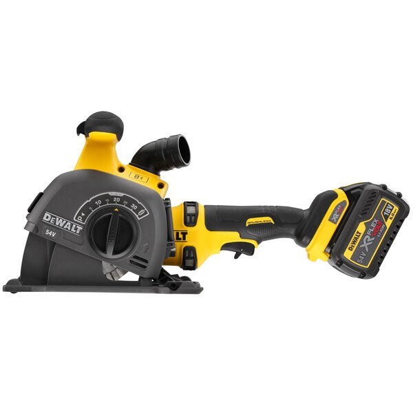 Dewalt DCG200T2-QW - Scanalatrice a batteria XR Flexvolt 54V - 2 x  6.0Ah