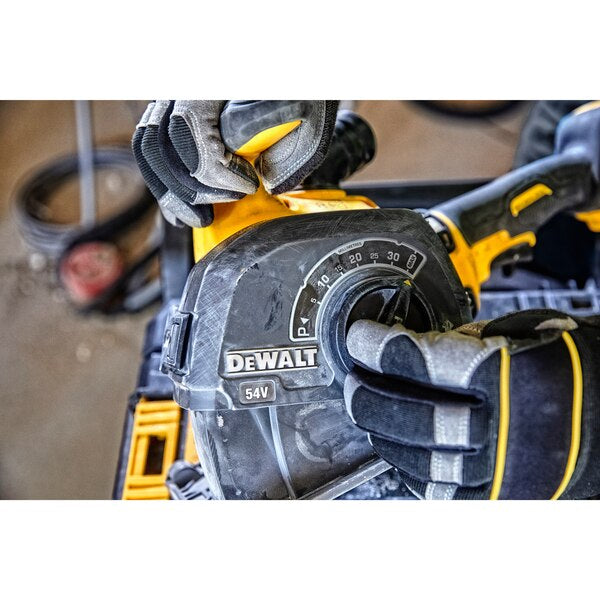 Dewalt DCG200T2-QW - Scanalatrice a batteria XR Flexvolt 54V - 2 x  6.0Ah